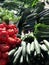 Colorful vegetable, market in Zagreb