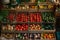 Colorful Vegetables in Grocery Store Crates