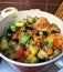 Colorful vegetables prepared for cooking vegetable stew