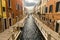 Colorful venetian canal