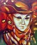 Colorful venice carnival masks original artwork acrylic on canvas Buenos Aires Argentina