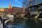 Colorful view of the San Antonio, Texas Riverwalk