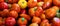 Colorful vintage Heirloom tomatoes