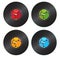 Colorful Vinyl Records