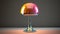 Colorful Vray Tracing Table Lamp Rendering
