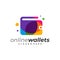 Colorful wallets logo vector template, Creative Wallets logo design concepts