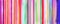 Colorful watercolor stripes banner with added straight lines pat