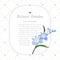 Colorful watercolor texture vector nature botanic garden memo fr