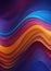 Colorful wavey abstract background wallpaper
