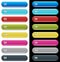 Colorful website buttons