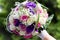 Colorful wedding bouquet