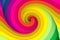 Colorful whirlpool abstract background 3D