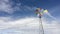 Colorful wind mill in the outback of Australia