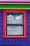 Colorful window exterior