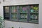 Colorful windows at the High Line in New York