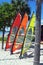 Colorful Windsurfing Sails