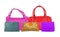 Colorful women bags