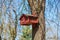 Colorful Wooden Squirrel House, Squirrel Nest Box