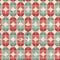 Colorful worn textile geometric seamless pattern