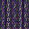 Colorful zigzag lines seamless pattern