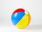 Colorfull inflatable beach ball mockup light sphere toy for sport game summer