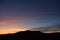 Colorfully clouds and sky at the end of day