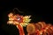 A colorfully lit Chinese Dragon at the China Lights Festival