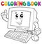 Coloring book computer thematics 1