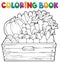 Coloring book farm products theme 1