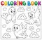 Coloring book happy birds theme 2