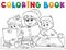 Coloring book home schooling image 1