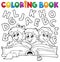 Coloring book kids theme 5