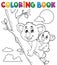 Coloring book koala theme 2