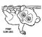 Coloring book, Pygmy slow loris