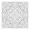 Coloring book square page for adults - floral authentic carpet design, joy to older children and adult colorists, who