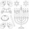 Coloring Judaism Elements