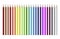 Coloring pencils set vector realistic isolated illustration