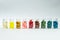 Colors of gelatin capsules 1