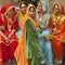 Colors of India. Female Dancers from the Punjab.