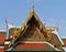 The colors of the Royal Palace in Bangkok