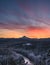 Colors of Sunrise Over Mt. Hood