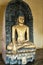 The Colossal Statue of Buddha in the Bhumisparsha Mudra the Earth Touching Attitude inside Matha Kuar Shrine Complex