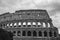 Colosseo in black and white