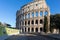 The Colosseum closed, remains deserted