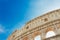 Colosseum, or Coliseum in the centre of the city of Rome, Italy.