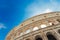 Colosseum, or Coliseum in the centre of the city of Rome, Italy.