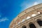 Colosseum, or Coliseum in the centre of the city of Rome, Italy.