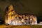 Colosseum (Coliseum) at night in Rome