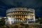 Colosseum (Coliseum) at night, Rome