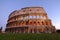 Colosseum at dusk